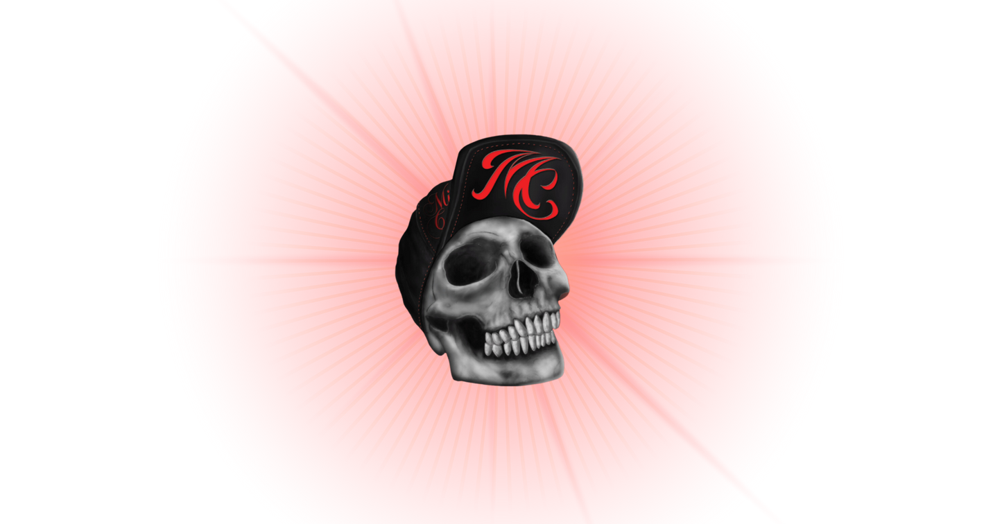 Misfit Customs Skull Sticker