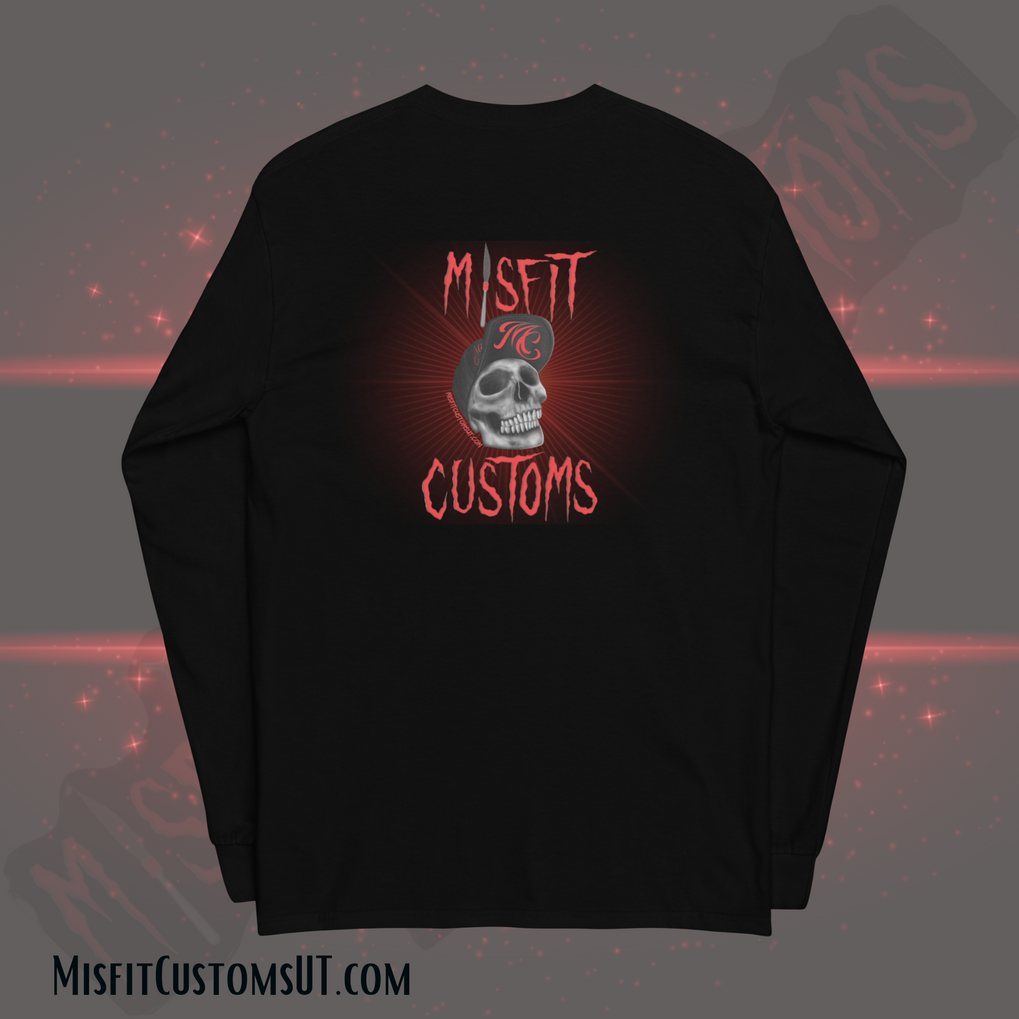 Misfit Customs Long Sleeve Logo T-Shirt