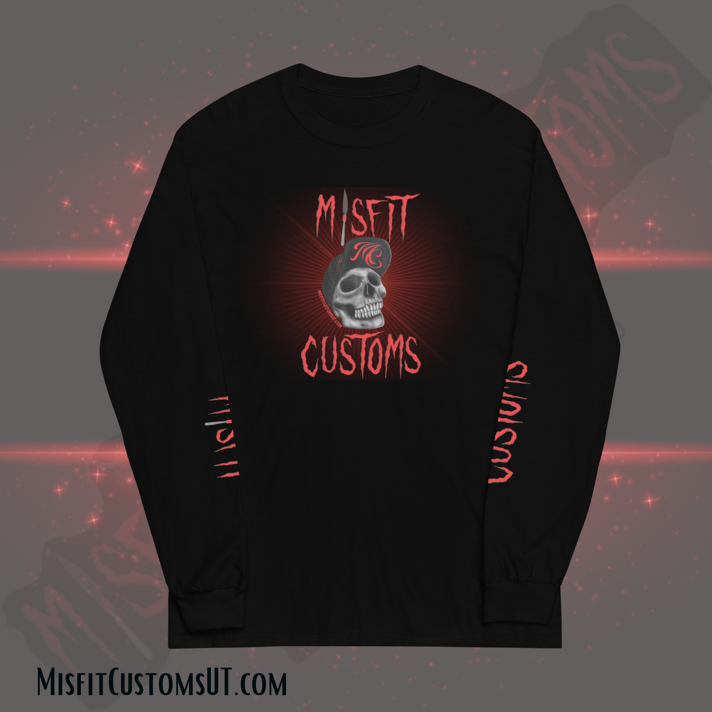 Misfit Customs Long Sleeve Logo T-Shirt